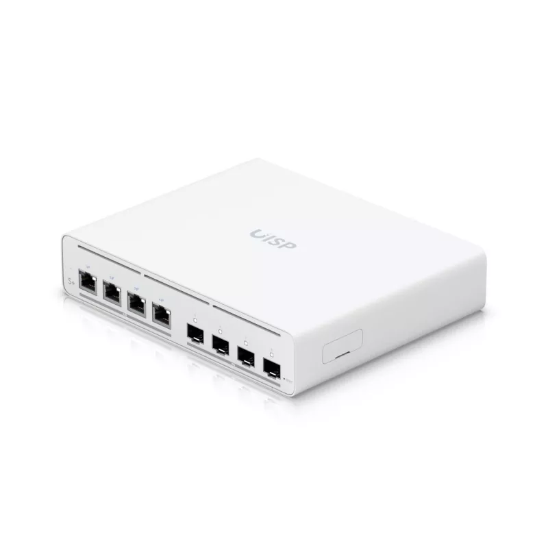 Ubiquiti UISP-S-PLUS-EU 8-Port 2.5GbE PoE++ Switch with 10G SFP+ Uplink, 200W Budget