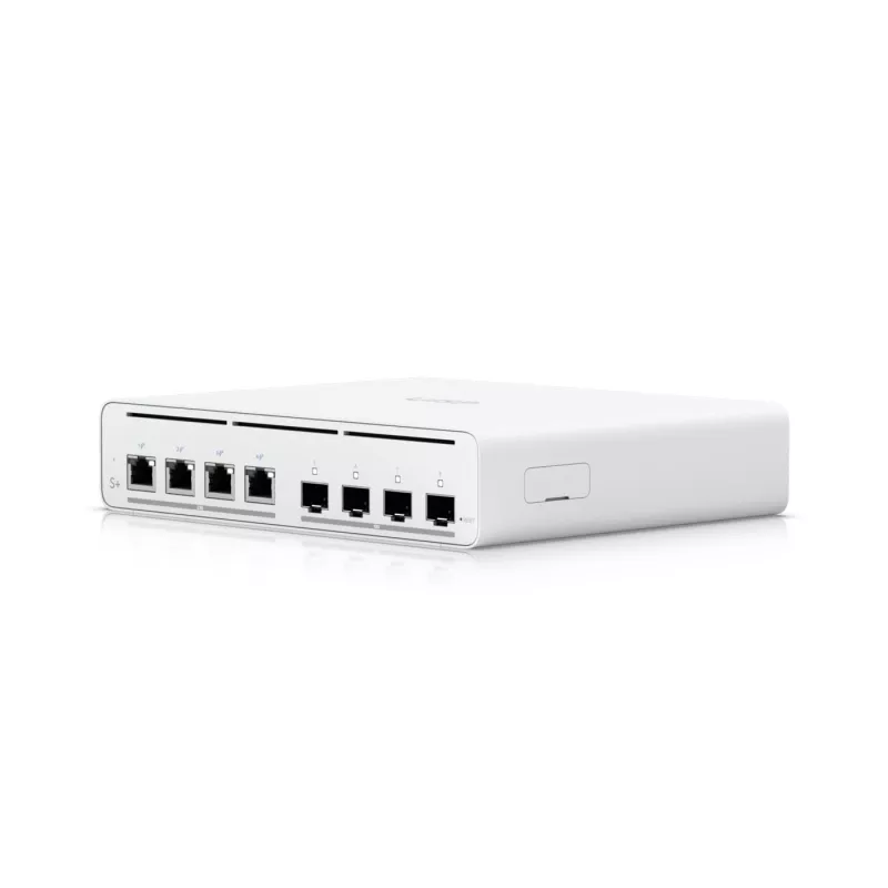 Ubiquiti UISP-S-PLUS-EU 8-Port 2.5GbE PoE++ Switch with 10G SFP+ Uplink, 200W Budget