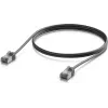 Ubiquiti Ultra-Thin Rugged Shielded Outdoor Patch Cable 1m Black