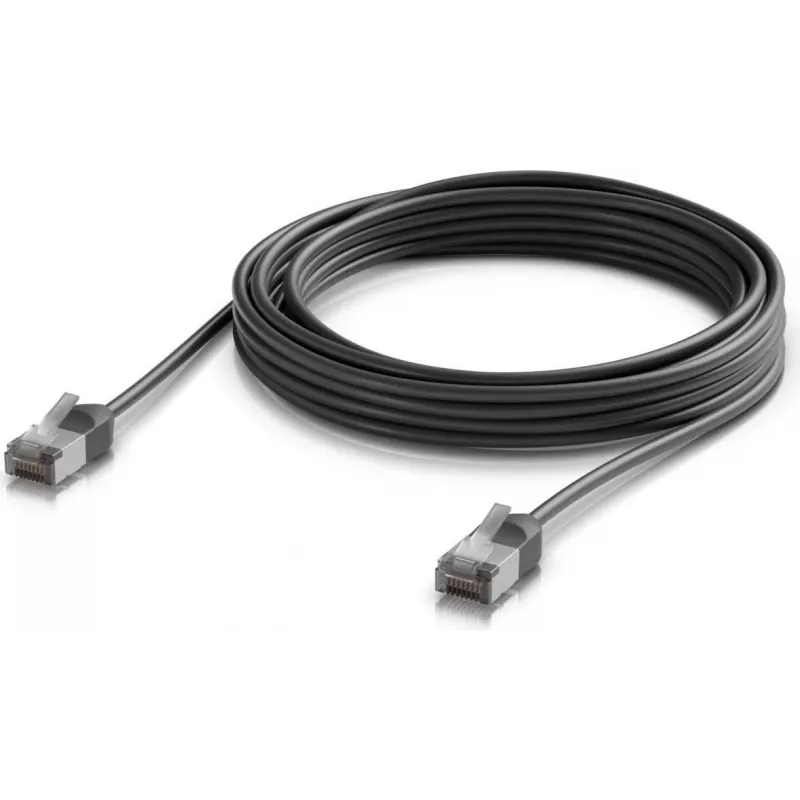 Ubiquiti Ultra-Thin Rugged Shielded USB-C to DisplayPort 1.4 Cable 1.8m Black