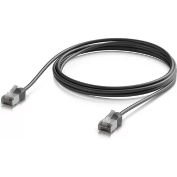 Ubiquiti Ultra-Thin Rugged Shielded USB-C to USB-C Cable 2m Black 20Gbps 100W