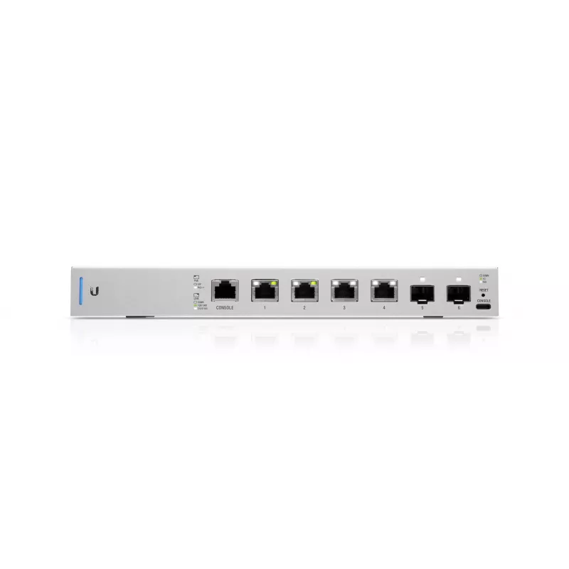 Ubiquiti UniFi Switch US-XG-6POE Managed 10G PoE++ Switch with 4 Multi-Gigabit RJ45 and 2 SFP+ Ports