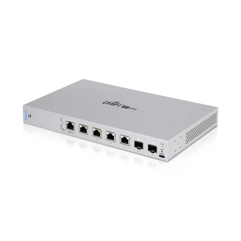 Ubiquiti UniFi Switch US-XG-6POE Managed 10G PoE++ Switch with 4 Multi-Gigabit RJ45 and 2 SFP+ Ports
