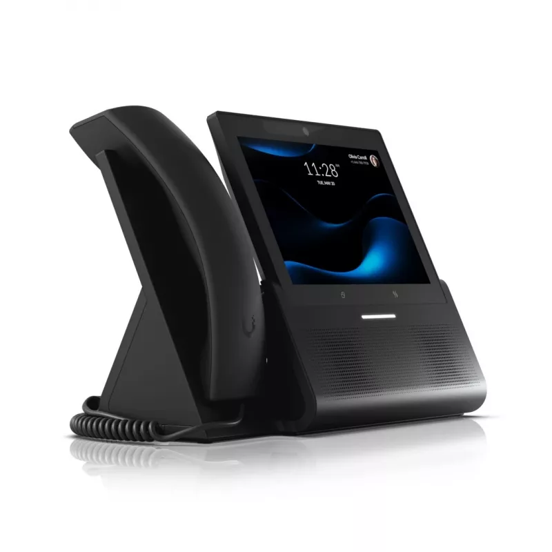Ubiquiti UniFi Talk UTP-G3-Touch-Enterprise VoIP Touchscreen Desk Phone, Black, Wi-Fi