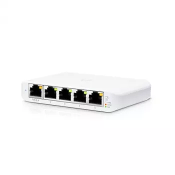 Ubiquiti UniFi USW Flex Mini 5-Port Managed Gigabit PoE Switch White