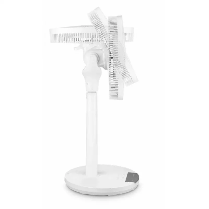 UFESA SENDAI Pedestal Floor Fan - 40cm, 14 Blades, Remote Control, 24W, 12 Speeds, 15h Timer, Black