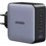 UGREEN 100W GaN Tech 5-in-1 Fast Wall Charger, 4x USB-C & 1x USB-A, Black (35536)