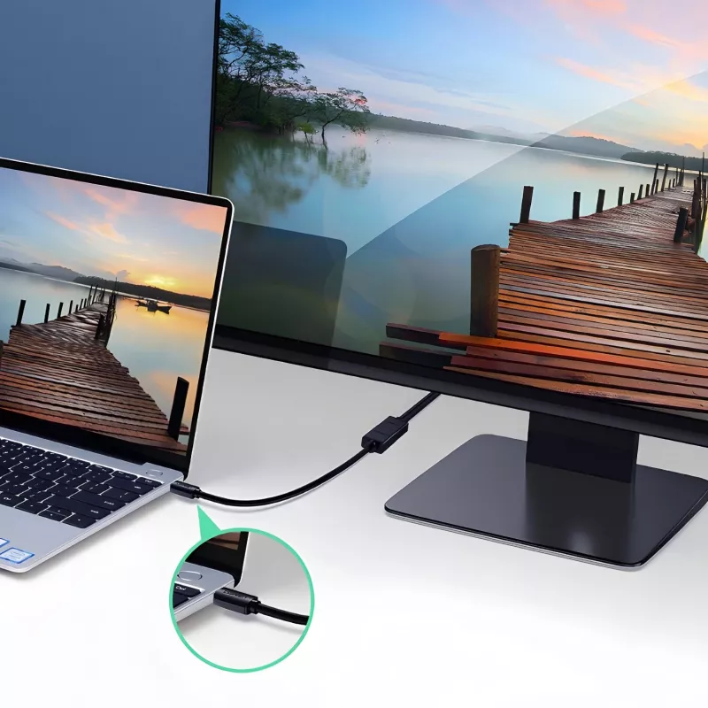 UGREEN 20134 Micro HDMI Male to HDMI Female Adapter - Black