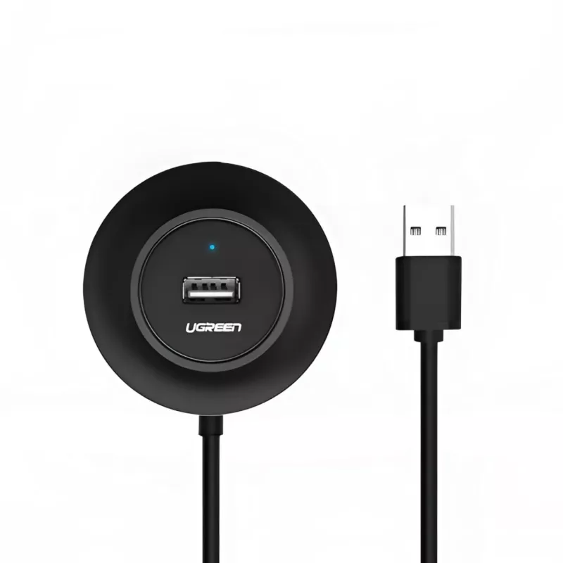 UGREEN 4-in-1 USB 2.0 Hub (20777) - Black