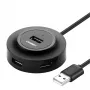 UGREEN 4-in-1 USB 2.0 Hub (20777) - Black