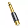 UGREEN 6.35mm Jack to RCA Female Gold Adapter AV169 80731