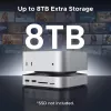 UGREEN USB-C 11-in-1 Docking Station for Mac Mini M4/M4 Pro with M.2 SSD Enclosure, Space Grey