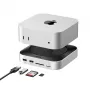 UGREEN USB-C 11-in-1 Docking Station for Mac Mini M4/M4 Pro with M.2 SSD Enclosure, Space Grey