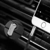 UGREEN AV119 Right-Angled 3.5mm Flat Aux Cable 2m - Black/Silver