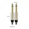 UGREEN AV128 10639 Mono TS Cable 6.35mm Jack to 6.35mm Jack 3m - Gray