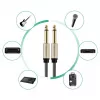 UGREEN AV128 10639 Mono TS Cable 6.35mm Jack to 6.35mm Jack 3m - Gray