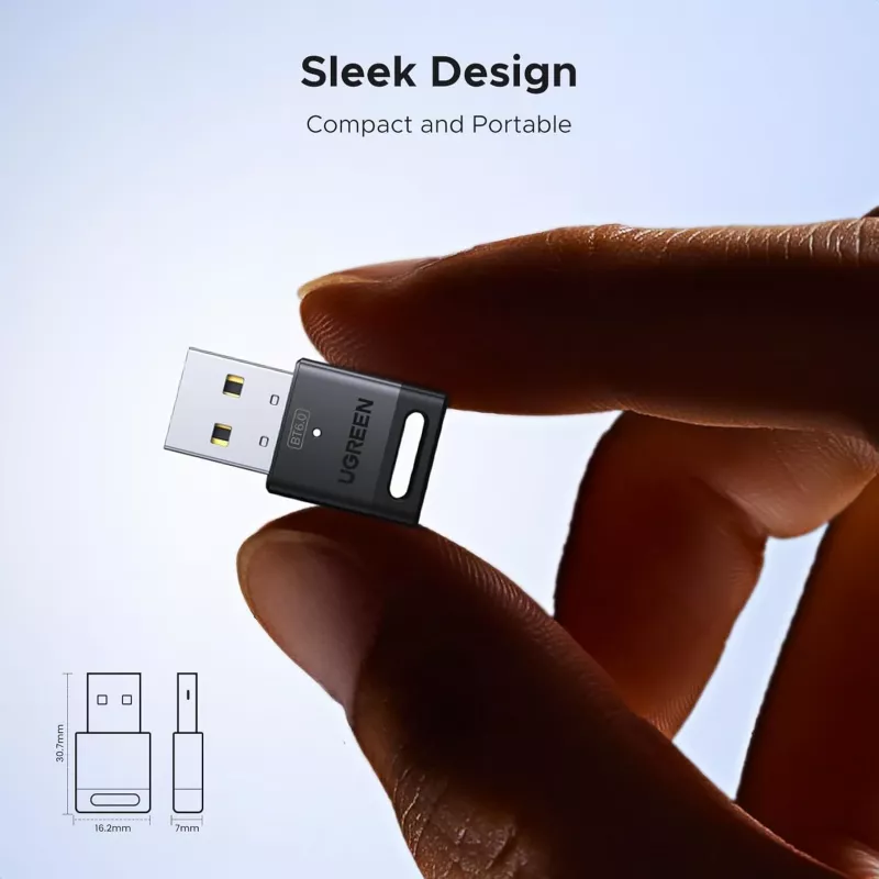 UGREEN Bluetooth 6.0 USB Adapter - Black