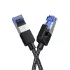 UGREEN Cat8 Nylon Braided Ethernet Cable 5m - 40Gbps S/FTP RJ45, Black