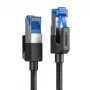 UGREEN Cat8 Nylon Braided Ethernet Cable 5m - 40Gbps S/FTP RJ45, Black