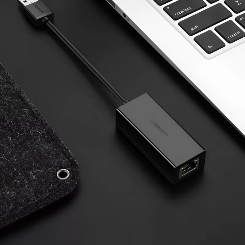UGREEN CM111 USB 3.0 to RJ45 Gigabit Ethernet Adapter - Black