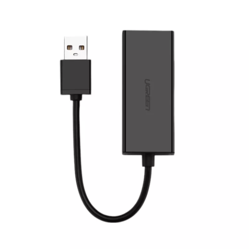 UGREEN CM111 USB 3.0 to RJ45 Gigabit Ethernet Adapter - Black