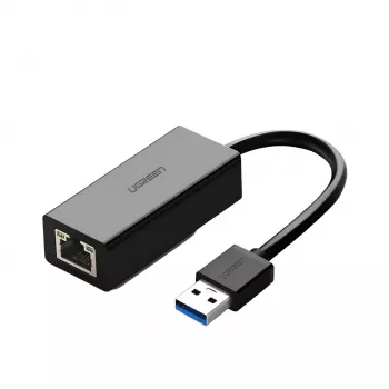 UGREEN CM111 USB 3.0 to RJ45 Gigabit Ethernet Adapter - Black