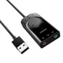UGREEN CM129 USB-A to 3.5mm External Stereo Sound Adapter - Black