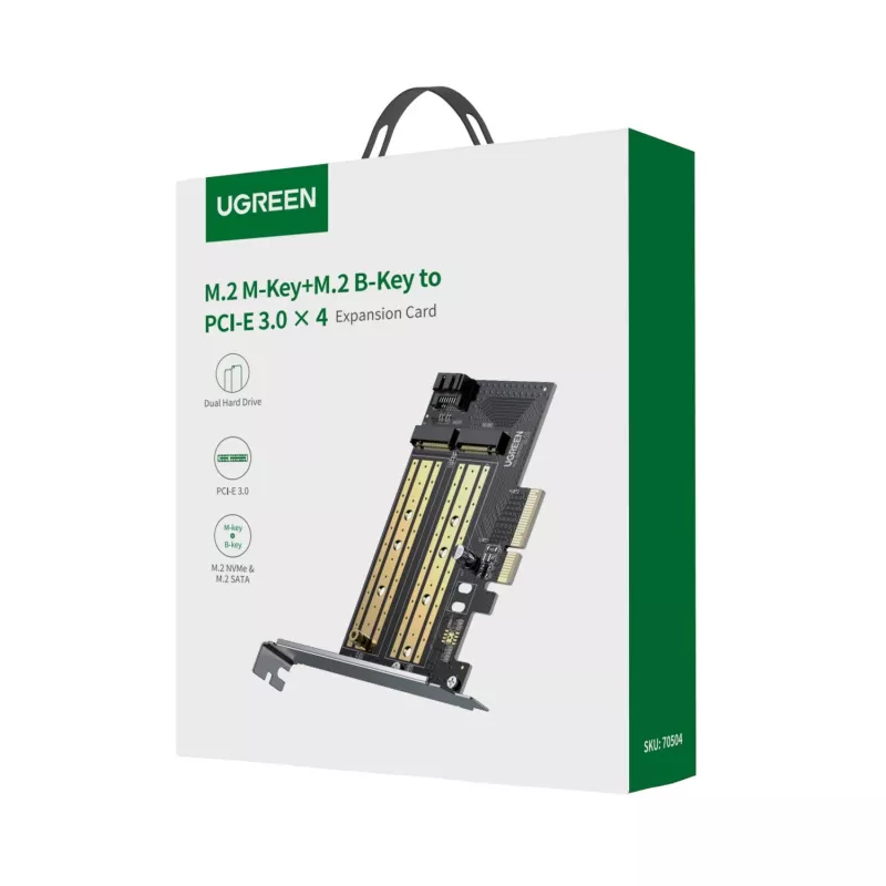 UGREEN CM302 M.2 NVMe to PCIe 3.0 x4 Adapter Card