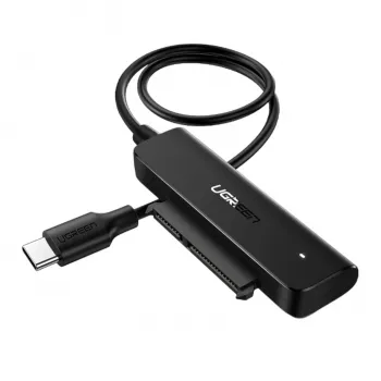 UGREEN CM321 USB-C to 2.5 inch SATA HDD/SSD Converter Cable 5Gbps Black
