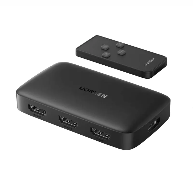 UGREEN CM332 3-in-1 HDMI 1.4 Switch 4K