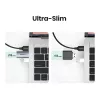 UGREEN CM383-80864 USB-A to 3.5mm Audio Jack External Sound Adapter - Silver