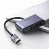 UGREEN CM449 USB-A to HDMI + VGA 1080P Display Adapter