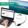 UGREEN DisplayPort Male to VGA Female Active Converter, Full HD 1080p, Gold-Plated, Black, 15cm