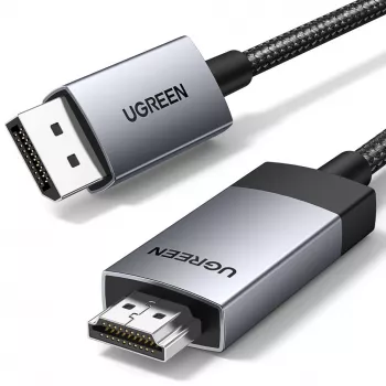 UGREEN DP119 DisplayPort to HDMI Cable 2m 4K 60Hz Grey