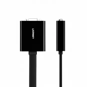 UGREEN DVI-D 24+1 to VGA Active Video Adapter (Male to Female) – Black