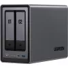 UGREEN DXP2800+ 2x Seagate IronWolf HDD Bundle - 2-Bay NAS with Intel Celeron N5105, 8GB DDR4, 2x 2.5GbE, 2x 4TB HDDs Included