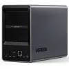 UGREEN DXP2800+ 2x Seagate IronWolf HDD Bundle - 2-Bay NAS with Intel Celeron N5105, 8GB DDR4, 2x 2.5GbE, 2x 4TB HDDs Included