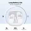UGREEN EchoBuds Magic Wireless In-Ear Earphones with Active Noise Cancellation, Bluetooth 5.2, IPX5 Water Resistance – White