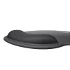 UGREEN Ergonomic Mouse Pad LP668 - Gel Wrist Rest, Smooth Fabric Surface, Non-Slip Rubber Base, Black