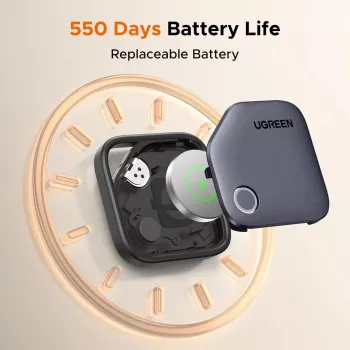 UGREEN FineTrack Bluetooth Tracker CM829 for Samsung SmartThings, Black