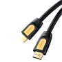 UGREEN HD101 HDMI 2.0 Cable 4K 60Hz 2m Black-Yellow