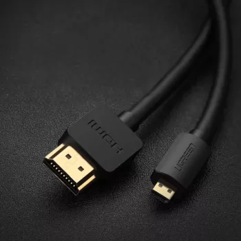 UGREEN HD127 Micro HDMI to HDMI Cable 4K 3D 1.5m Black