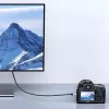 UGREEN HD164 Micro HDMI to HDMI 2.1 Cable 8K 1m Gray