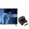 UGREEN HDMI 90 Degree Angle Adapter 4K 60Hz Downward Male to Female HD112 Black