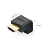 UGREEN HDMI 90 Degree Angle Adapter 4K 60Hz Downward Male to Female HD112 Black