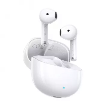 UGREEN Lightbuds Basic Semi In-Ear True Wireless Earphones, Bluetooth 5.3, 30h Battery, IPX5, White