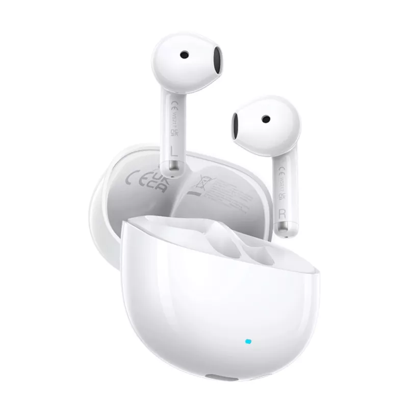 UGREEN Lightbuds Basic Semi In-Ear True Wireless Earphones, Bluetooth 5.3, 30h Battery, IPX5, White