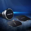 UGREEN LP123 60410 Magnetic Phone Holder Metal Plates - Round & Rectangular, Black (2 Pcs)