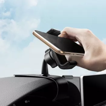 UGREEN LP189 60796 Car Phone Holder with Dashboard Buckle - Black