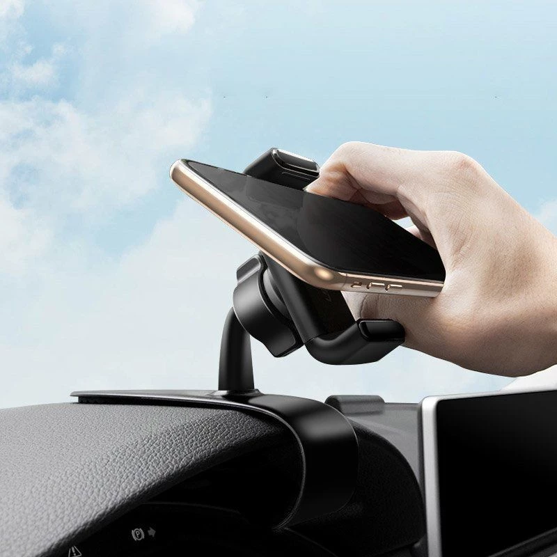 UGREEN LP189 60796 Car Phone Holder with Dashboard Buckle - Black